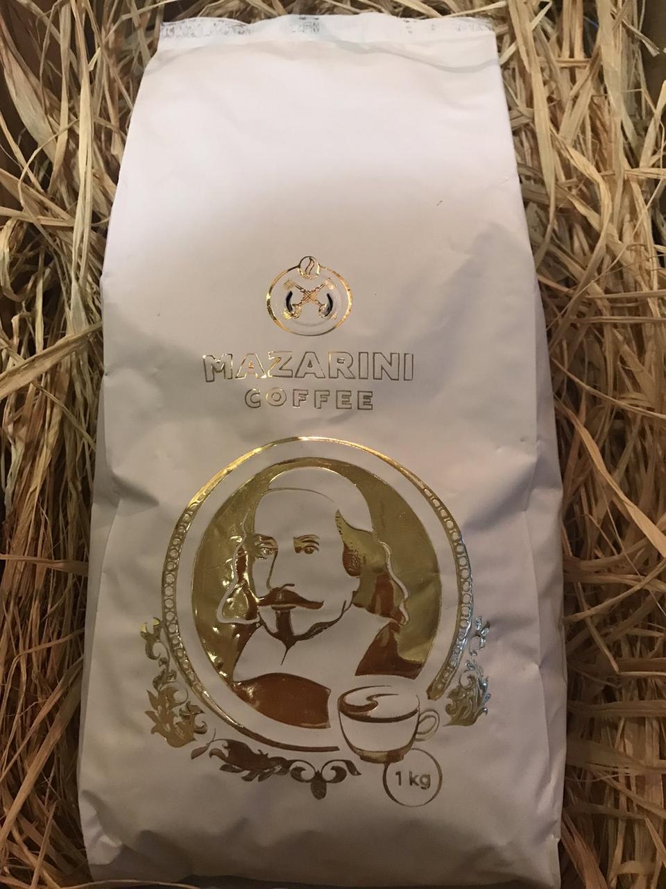 Кава мелена Mazarini Coffee Top Arabica Robusta Мазаріні Топ 30 арабіка 70 робуста 1кг