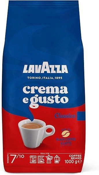 Кава в зернах Lavazza Crema e Gusto Classico 1кг Оригінал!