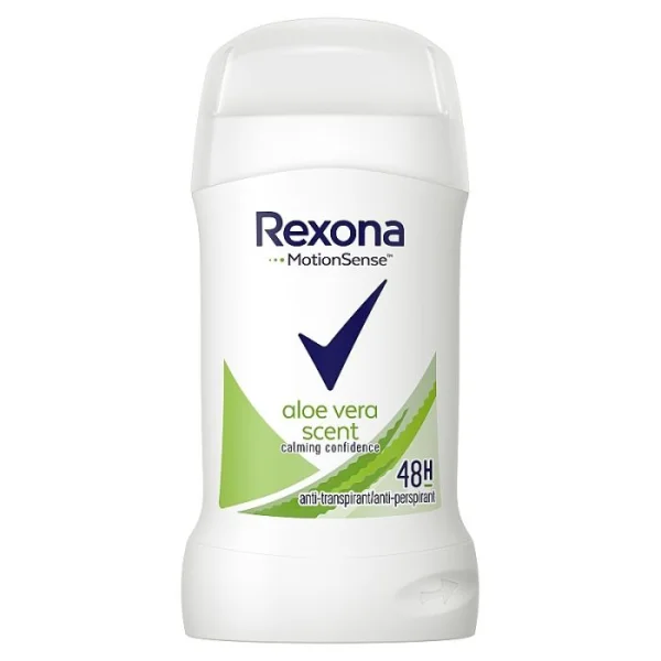 Жіночий кремовий антиперспірант Rexona aloe vera 40мл - 1