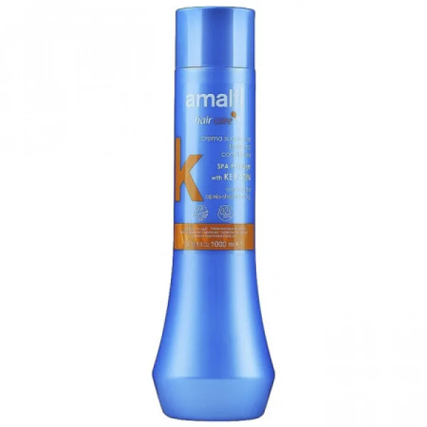 Бальзам кондиціонер з кератином Amalfi spa perfume with keratin 1000мл - 1