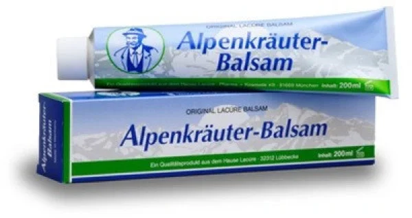 Бальзам терапевтичний Alpa alpenkräuter balsam 200мл - 1