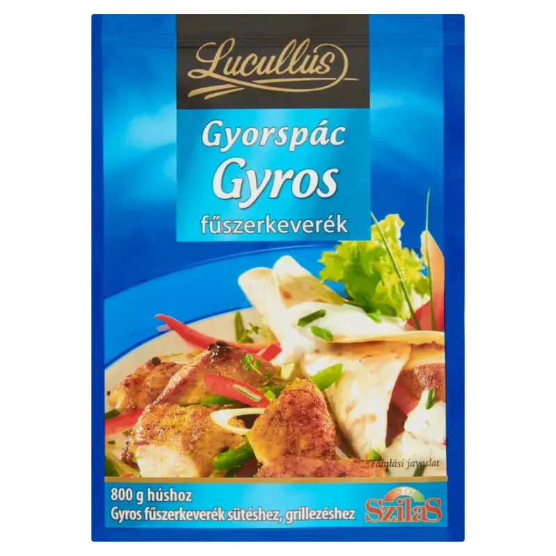 Приправа Гірос та Лаваш Lucullus Gyorspác Gyros Лукулус спеції для маринування 30г