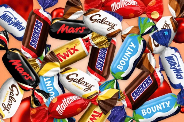 Цукерки шоколадні батончики Подарунок Біг набір Mars Celebrations Mix Big Святкування асорті 550г - 2