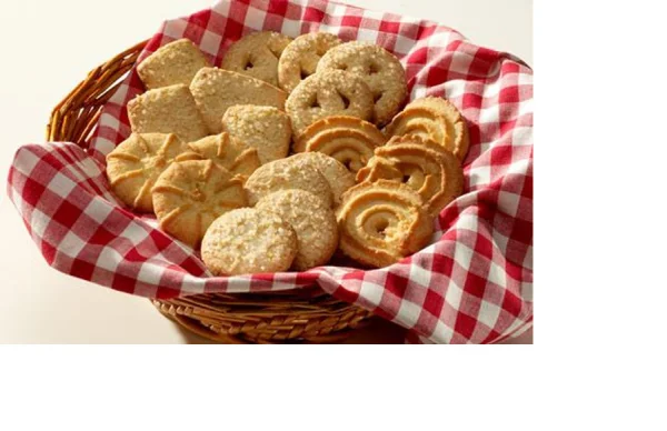 Печиво Cвяткове Jacobsens Bakery Hearts Tree Love Сердечка Кущик кохання вершкове Бокс 150г - 2