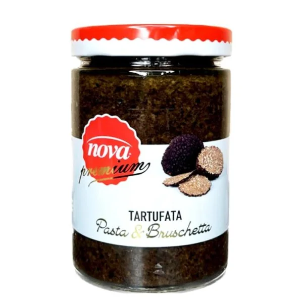 Паста Трюфельна грибна Nova Premium Tartufata Pasta Bruschetta Dip Нова діп Соус 190г - 1