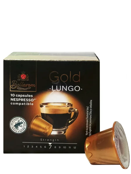 Кава для Кавомашин Bellarom Ristretto Espresso Capsules 100% Arabica Беларом Рістретто Еспрессо Арабіка Міцна в Капсулах 10шт 200г - 2