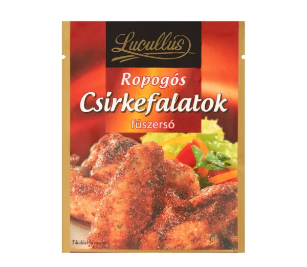 Приправа до хрусткої курочки Lucullus Ropogos csirkefalatok fuszerso Лукулуш спеції для маринування 40г - 1