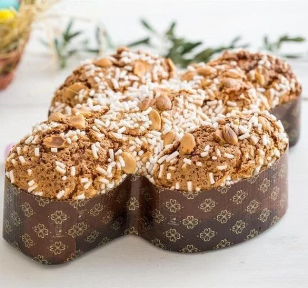 Панеттоне пасхальне Подарунок Balocco la Colomba Season Expirience Балокко Сезонний Досвід мигдаль з цукатами Металевий Бокс 750г - 2