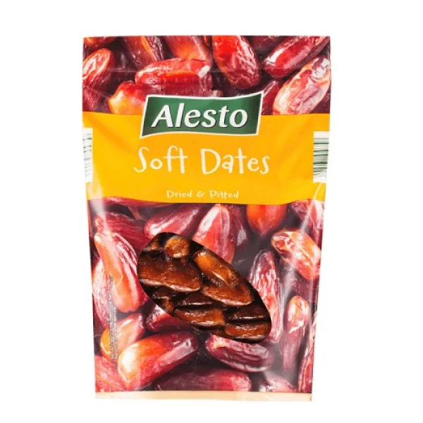 Фініки вялені Alesto Soft Dates Алесто Мякі cушені без кісточок Пакет 200г - 1