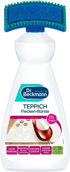 Плямовивідник з Щіткою для Килимів та Оббивки Dr.Beckmann Teppich Flecken bürste Stain Доктор Бекменн Очищувач універсальний 650мл - 2