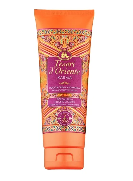 Крем для душу Ароматичний Релакс Tesori dOriente Karma Nashi Blossom Cedar wood Aromatic Shower Cream Тесорі цвіт Наші Кедр 250мл - 1