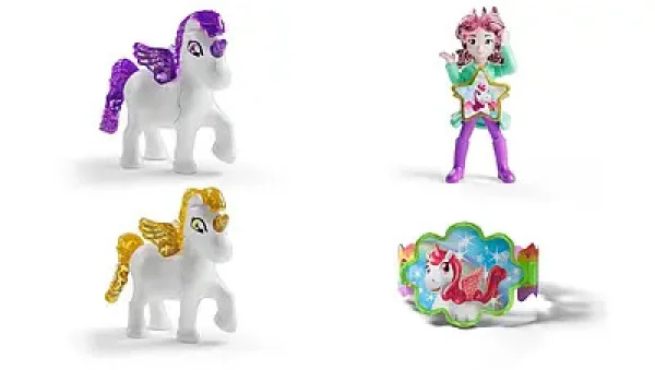 Яйце Кіндер-сюрприз з іграшкою Kinder Meglepetes Surprise Princess & Unicorn Кіндер Принцеса та Єдиноріг для дівчат 20г - 3