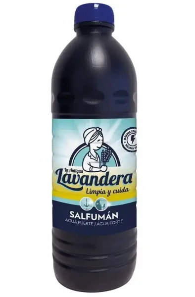 Засіб проти Іржі мила та Вапнякового нальоту la Antigua Lavandera Salfuman Agua Fuerte Лавандера концентрат Сильна Вода 1000мл - 1