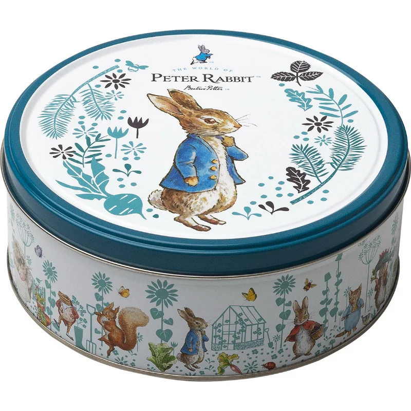 Печиво Cвяткове Jacobsens Bakery Peter Rabbit Benjamin Bunny Blue Кролик Пітер з шоколадною крихтою жб Бокс 150г