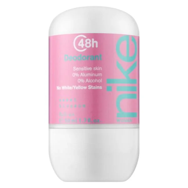 Дезодорант Шариковий Nike Woman Sweet Blossom 48H Deodorant Sensitive Roll‑On Найк Солодкий цвіт без алюмінію Рол-Он Сенсітів 50мл - 2
