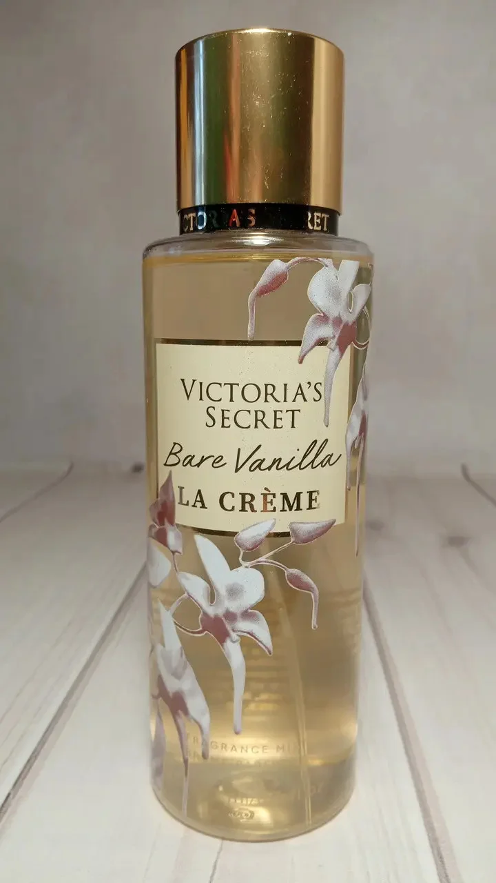 Парфумована вода Жіноча ароматичний Спрей Victoria's Secret Bare Vanilla La Creme Fragrance Вікторія Сікрет Ваніль та Крем 250мл