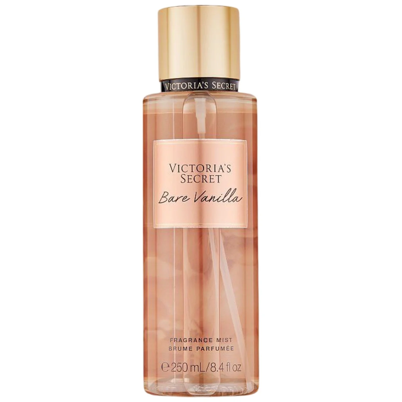 Парфумована вода Жіноча ароматичний Спрей Victoria's Secret Bare Vanilla Fragrance mist Вікторія Сікрет Чиста ваніль Класика 250мл