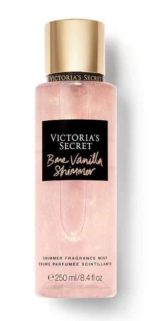 Парфумована вода Жіноча з Шиммером Спрей Victoria's Secret Bare Vanilla Shimmer Fragrance Mist Вікторія Сікрет Ваніль 250мл