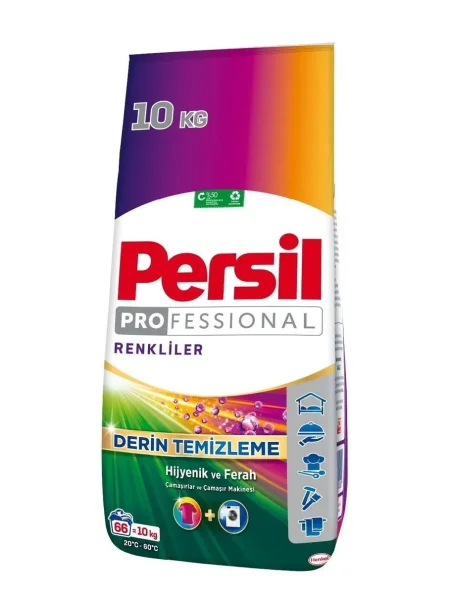 Порошок для прання Кольорових речей Persil Рrofessional Renklirer Color Deep Clean Персіл Професійний Мішок 66прань 10кг - 3