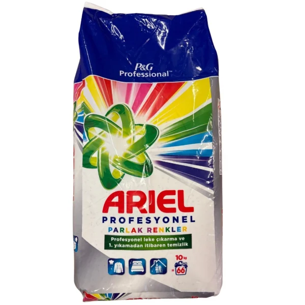 Порошок для прання Кольорових речей Ariel Profesyonel Parlak Renkler Color Арієль Професійний Мішок 66прань 10кг - 2