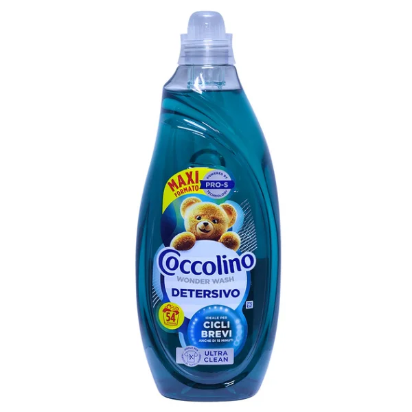 Гель для прання формула Швидкої дії Про-С Універсальний Coccolino Wonder Wash Detersivo Pro-S Ulltra Clean Коколіно 54прань 2160мл - 2