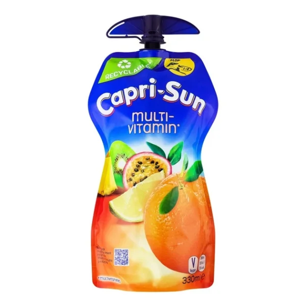 Напій з фруктовим соком Дитячий Capri-Sun Multivitamin Капрі Сан Мультивітамін Дой-пак з клапаном 330мл - 1