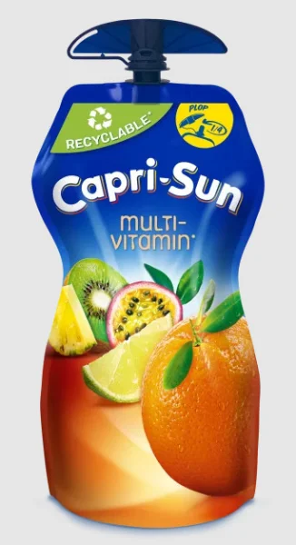Напій з фруктовим соком Дитячий Capri-Sun Multivitamin Капрі Сан Мультивітамін Дой-пак з клапаном 330мл - 3