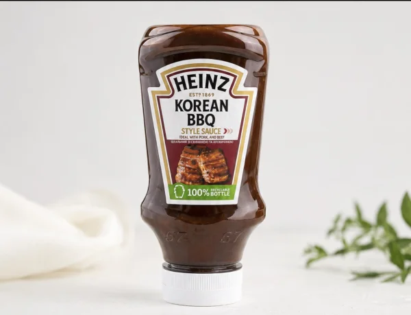 Соус барбекю міні Heinz Korean BBQ Style Sauce Хейнз Насичений соус у корейському стилі з пікантним смаком 265мл - 2