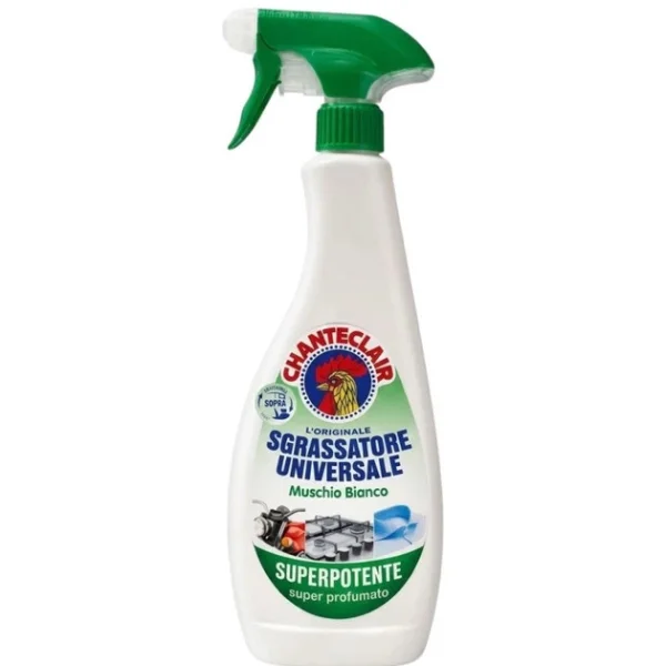 Універсальний знежирювач Chante Clair Sgrassatore universale superpotente muschio bianco profumo Шантеклер Білий Мускус 600мл - 2