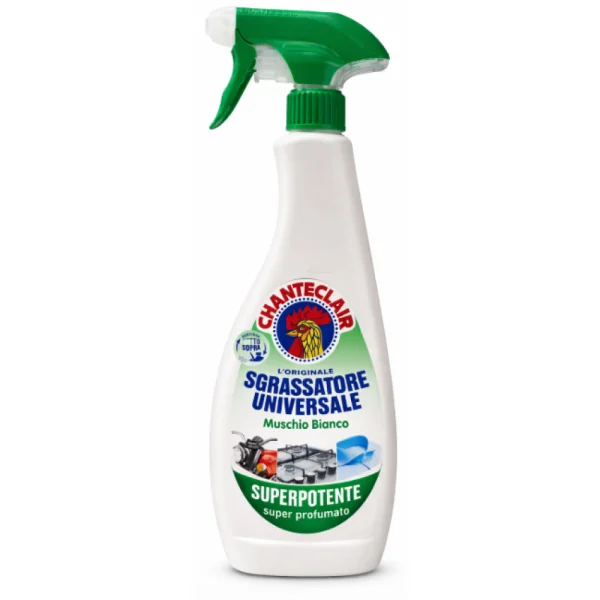 Універсальний знежирювач Chante Clair Sgrassatore universale superpotente muschio bianco profumo Шантеклер Білий Мускус 600мл - 3