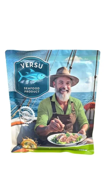 Філе Тунця в оливковій олії Versu Atun en aceite de Oliva Seafood product Версу шматочки фольгований Пакет 500г - 3
