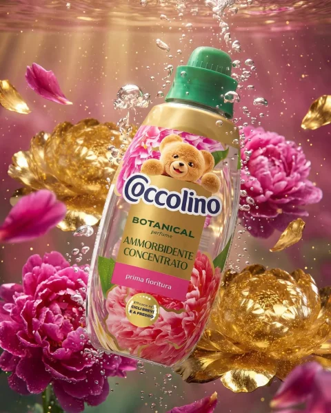 Кондиціонер Ополіскувач білизни Coccolino Botanical perfume Prima Fioritura Коколіно Перше цвітіння Швидке прання 50прань 750мл - 2