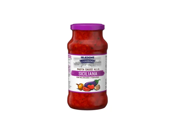 Соус до Пасти Сіцилійський Combino Selezione pasta Sauce alla Siciliana Комбіно до макарон з Баклажанами та сиром 350г - 2