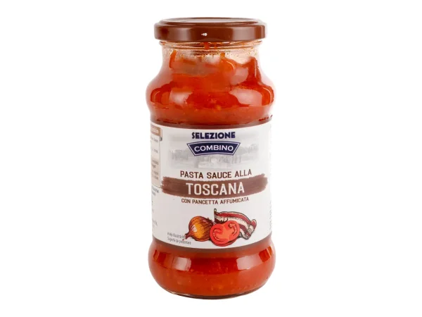Соус до Пасти Тосканський Combino Selezione pasta Sauce alla Toscana Комбіно до макарон з Копченим Беконом 350г - 2