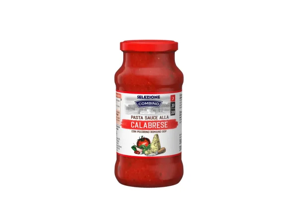 Соус до Пасти Калабрійський Combino Selezione pasta Sauce alla Calabrese Комбіно до макарон з сиром Пекоріно Романо 350г - 2