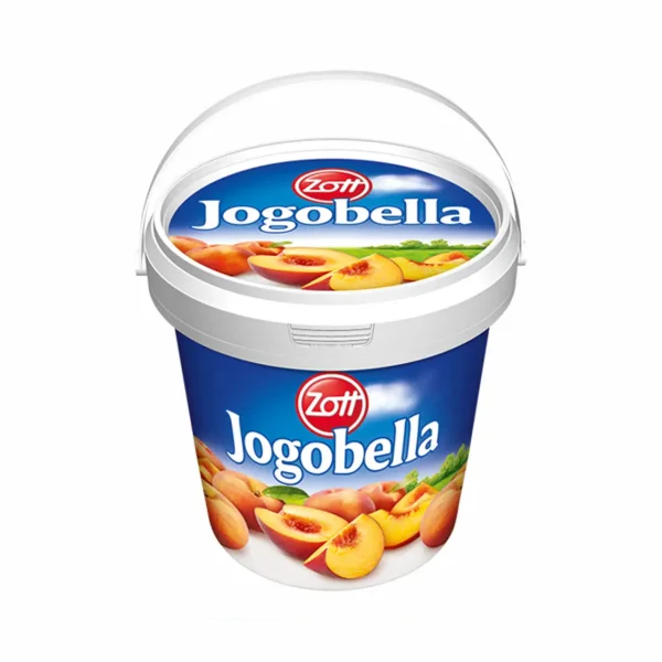 Йогурт фруктовий Zott Jogobella Jogurt owocowy Brzoskwinia Зотт Персиковий Відерко 900г - 2