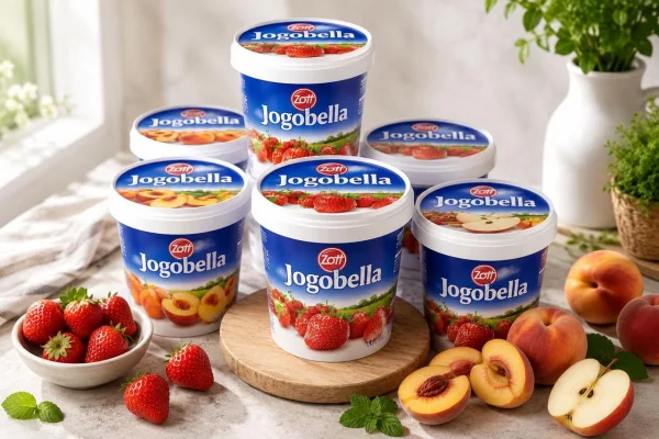 Йогурт фруктовий Zott Jogobella Jogurt owocowy Brzoskwinia Зотт Персиковий Відерко 900г - 4