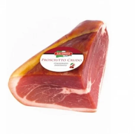 Мясо Прошутто сировялене Salumeo Prosciutto Crudo Stagionato Disossato Салумео Крудо свинина шматок без кісток 1000г