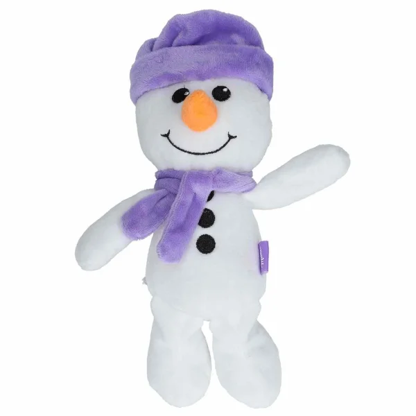 Новорічний подарунок Milka дитині milka plüschtier magic mix schneemann (м'яка іграшка зі солодощами), 133 г. - 2