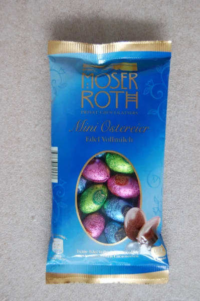 Шоколадні кульки Moser moser roth mini chocoladenkugeln edel vollmilch, 150 г. - 2