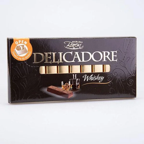 Шоколад Baron delicadore whisky 200г - 1