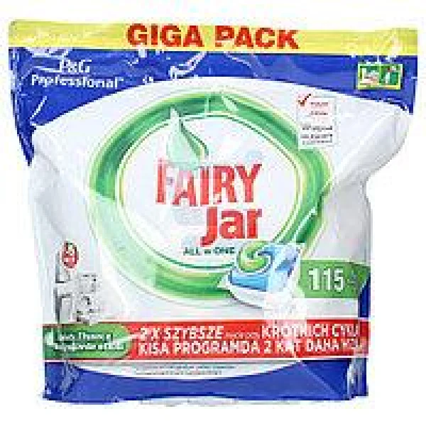 Капсули для посудомийки Fairy Jar All in 1 -115 шт. - 2