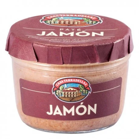 Паштет з Хамону Casa Tarradellas Pate Jamon Каса Тарраделас без Глютену Склобаночка 125г