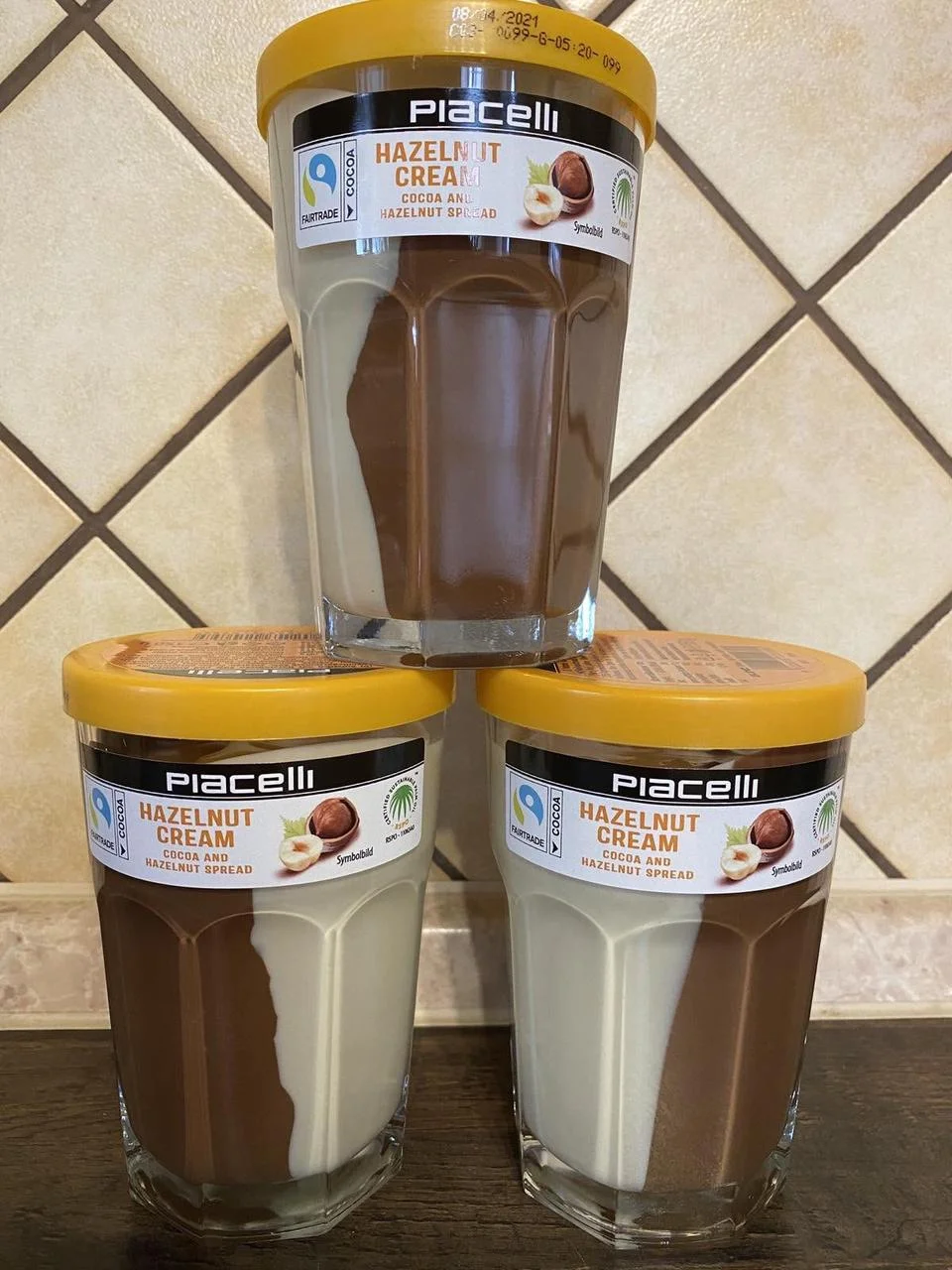 Шоколадна паста Piacelli Chocolate hazelnut cream 300 г австрія