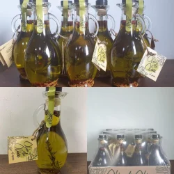 Товар Суміш Олій оливкові Амфора з Травами Vesuvio Delicate Olio di Oliva Spezie Amphora Везувій рафінована перший віджим 500мл