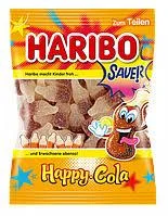 Haribo sauer happy cola 200 g