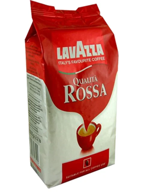 Кава в зернах Lavazza qualitç rossa 1кг