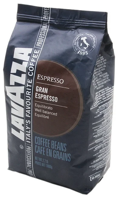 Кава в зернах lavazza Lavazza gran espresso 1000 г