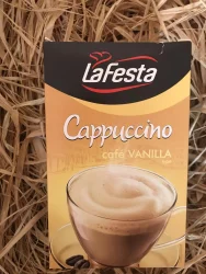 Товар Капучіно La Festa у стіках зі смаком ванілі 220г