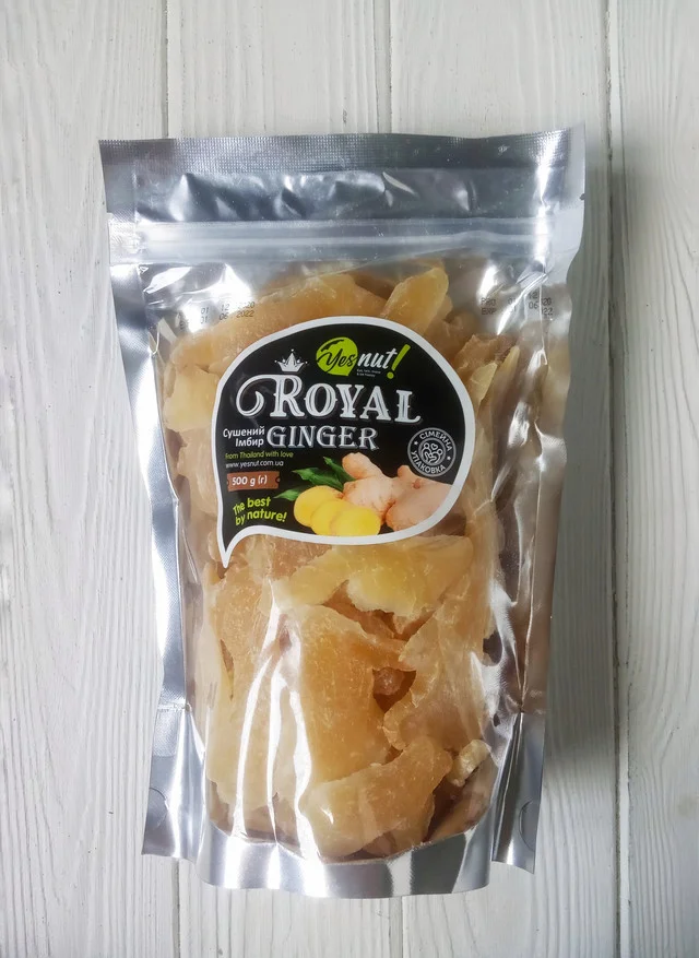 Сушений імбир Yesnut yesnut royal ginger 500г